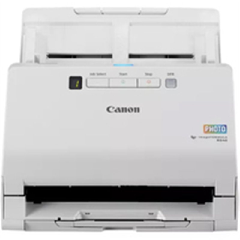 Canon RS40 - 600 x 600 DPI - 40 ppm - 30 ppm - Grayscale - Monochrome - Sheet-fed scanner - White Canon RS40 - 600 x 600 DPI - 40 ppm - 30 ppm - Grayscale - Monochrome - Sheet-fed scanner - White