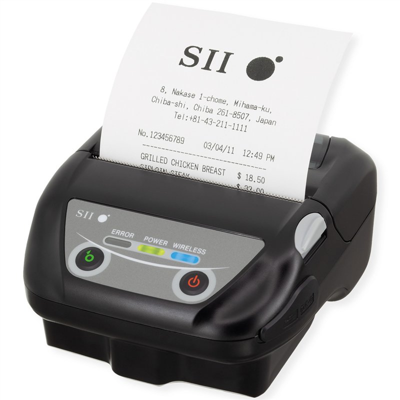 Seiko Instruments MP-B30 3in mobile PRINT WIFI AC - Label Printer - Label Printer Seiko Instruments MP-B30 3in mobile PRINT WIFI AC - Label Printer - Label Printer
