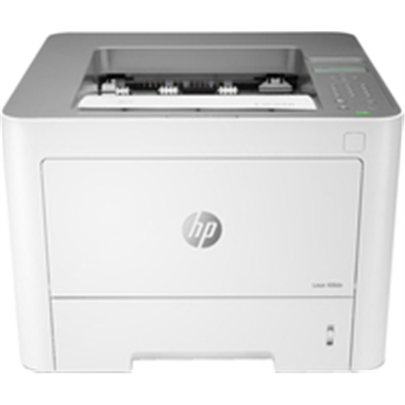 HP Laser 408dn Printer - Laser - 1200 x 1200 DPI - A4 - 40 ppm - Duplex printing - White