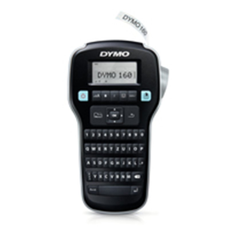 Dymo LabelManager 160 - Thermal transfer - 180 x 180 DPI - 12 mm/sec - Black,Silver - LCD - QWERTZ