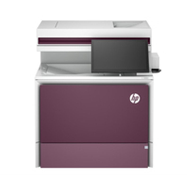HP LaserJet Enterprise Flow MFP 5800zf - Multifunktionsdrucker - Farbe - Laser - Laser/Led - Colored