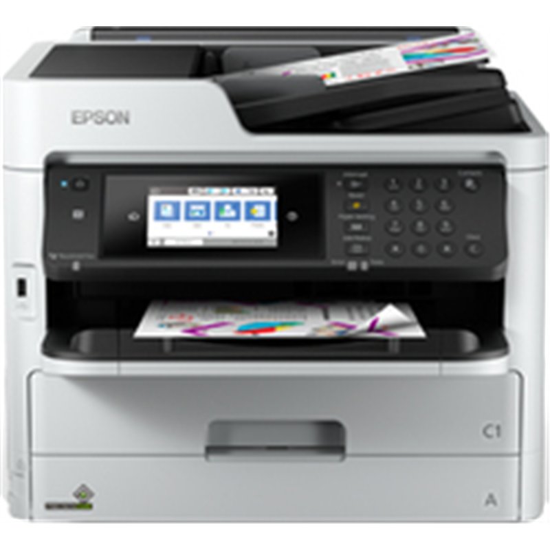 Epson WorkForce Pro WF-C5710DWF - Inkjet - Colour printing - 4800 x 1200 DPI - A4 - Direct printing - Black - Grey Epson WorkForce Pro WF-C5710DWF - Inkjet - Colour printing - 4800 x 1200 DPI - A4 - Direct printing - Black - Grey