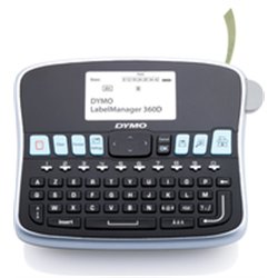 Dymo LabelManager ™ 360D AZY - AZERTY - D1 - Thermal transfer - 180 x 180 DPI - 12 mm/sec - Wired