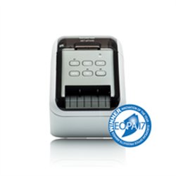 Brother QL-810W - DK - Direct thermal - 300 x 600 DPI - 176 mm/sec - Wired & Wireless - Lithium-Ion (Li-Ion)