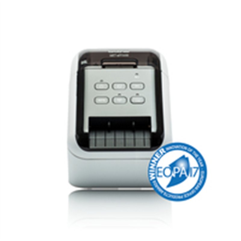 Brother QL-810W - DK - Direct thermal - 300 x 600 DPI - 176 mm/sec - Wired & Wireless - Lithium-Ion (Li-Ion)