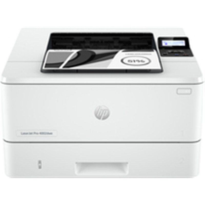 HP LaserJet Pro 4002dwe Printer - Black and white - Printer for Small medium business - Print - Wireless + Instant Ink eligible HP LaserJet Pro 4002dwe Printer - Black and white - Printer for Small medium business - Print - Wireless + Instant Ink eligible