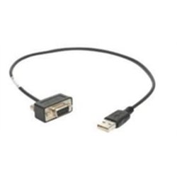 Zebra Motorola CBL-58926-05 - Black - USB Type-A - DB-9 - Male - Female