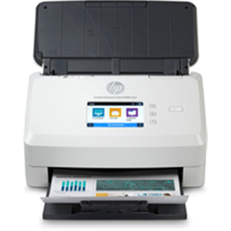 HP Scanjet Enterprise Flow N7000 - 216 x 3098 mm - 600 x 600 DPI - 48 bit - 24 bit - Sheet-fed scanner - White
