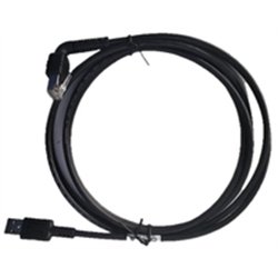 Zebra DS55 USB Cable 7ft. w/Right Angle Conne