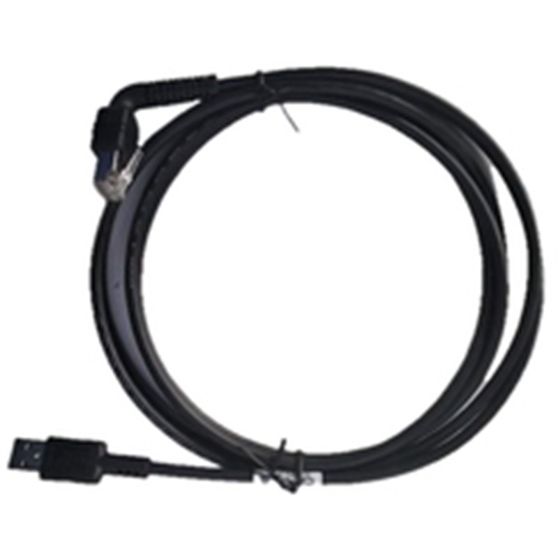 Zebra DS55 USB Cable 7ft. w/Right Angle Conne Zebra DS55 USB Cable 7ft. w/Right Angle Conne
