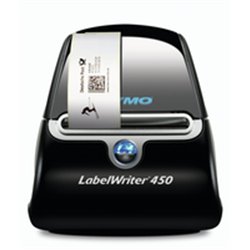 Dymo LabelWriter ™ 450 - 600 x 300 DPI - Black - Silver