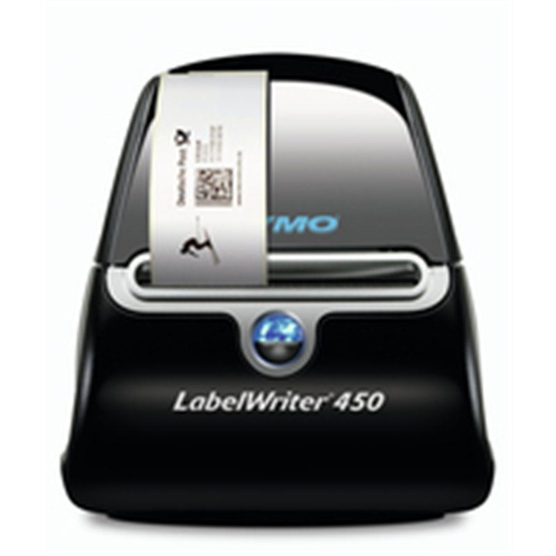 Dymo LabelWriter ™ 450 - 600 x 300 DPI - Black - Silver Dymo LabelWriter ™ 450 - 600 x 300 DPI - Black - Silver