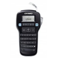 Dymo LabelManager 160 Starter-Set m. 3 D1-Baender 12mm Qwerty - Label Printer - Inkjet