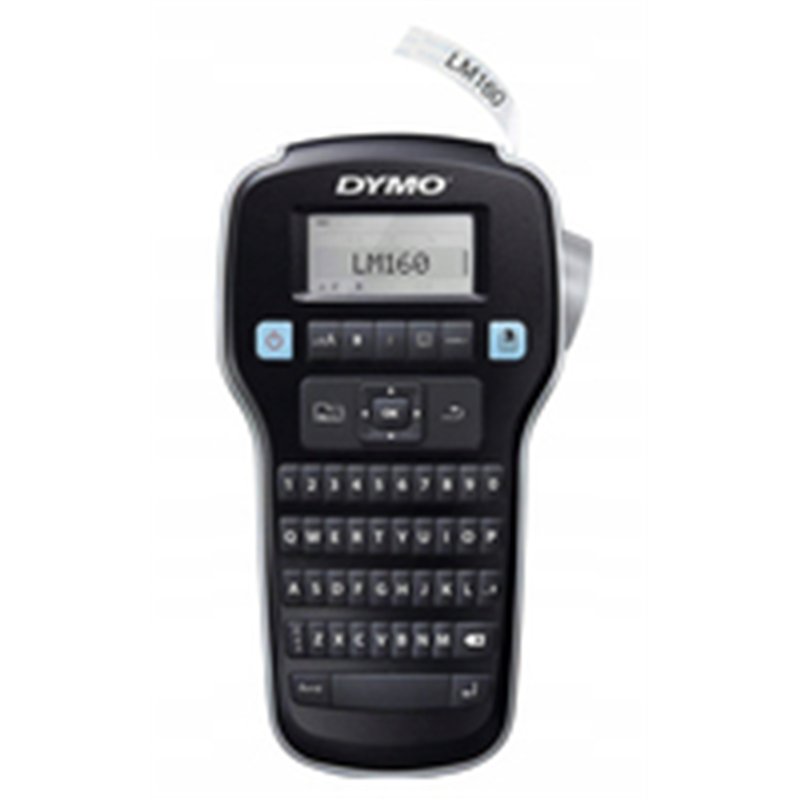 Dymo LabelManager 160 Starter-Set m. 3 D1-Baender 12mm Qwerty - Label Printer - Inkjet