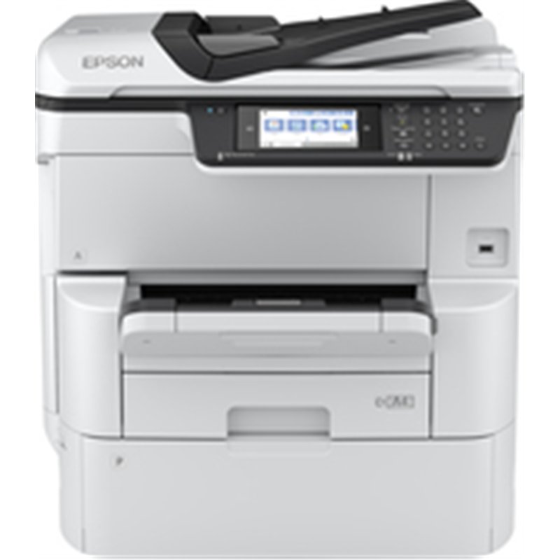 Epson WorkForce Pro WF-C878RDWF - Inkjet - Colour printing - 4800 x 1200 DPI - A3 - Direct printing - Black - White Epson WorkForce Pro WF-C878RDWF - Inkjet - Colour printing - 4800 x 1200 DPI - A3 - Direct printing - Black - White