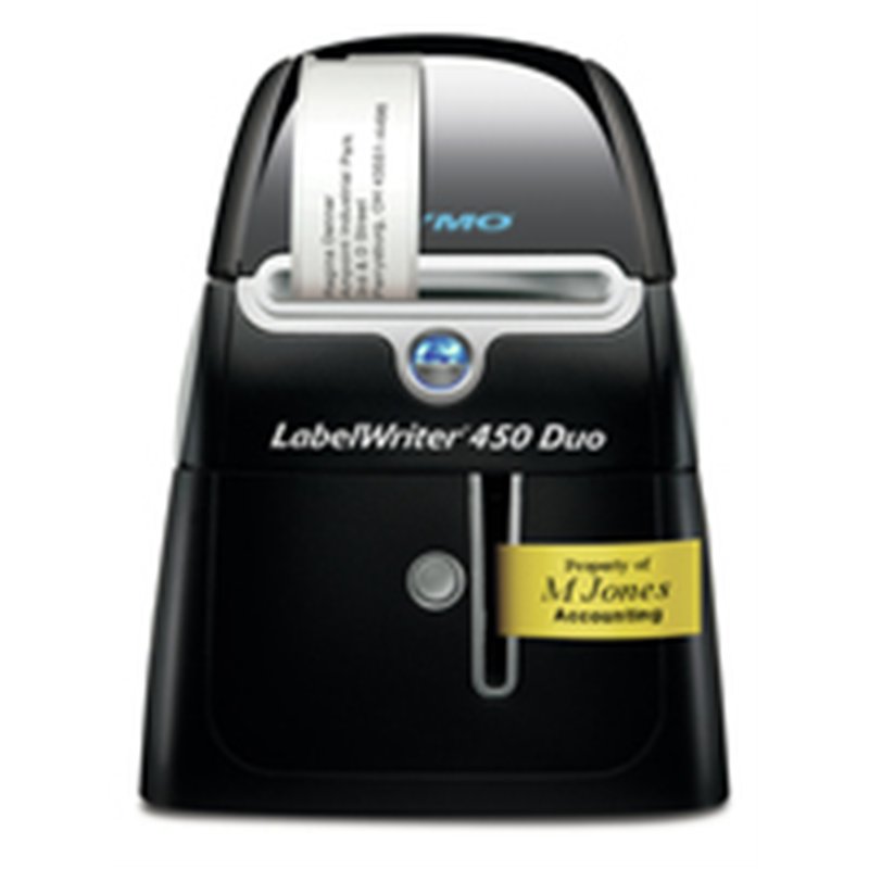 Dymo LabelWriter ™ 450 DUO - D1 - Thermal transfer - 600 x 300 DPI - Black - Silver Dymo LabelWriter ™ 450 DUO - D1 - Thermal transfer - 600 x 300 DPI - Black - Silver