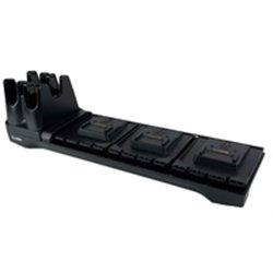 Zebra CRD3S4T-RFD49-BASE-COM-1R - Indoor - AC - Black