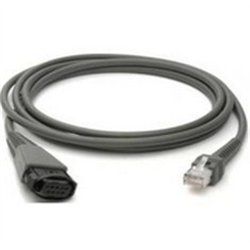Datalogic Wand Emulation - 9P - Male - Straight - CAB-323 - Male/Male - 2 m