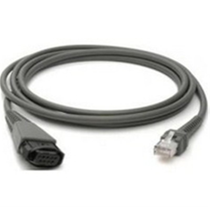 Datalogic Wand Emulation - 9P - Male - Straight - CAB-323 - Male/Male - 2 m