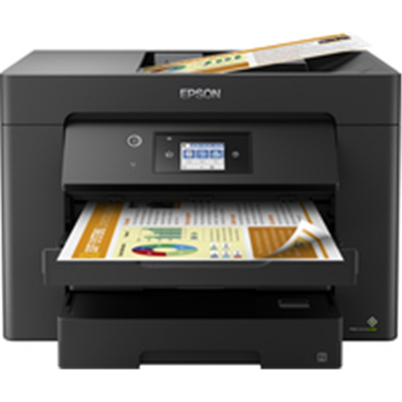 Epson WorkForce WF-7830DTWF - Inkjet - Colour printing - 4800 x 2400 DPI - Colour scanning - A3 - Black