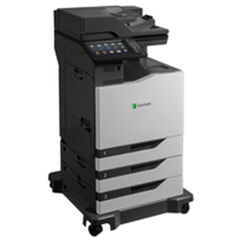 Lexmark CX825dte - Laser - Colour printing - 1200 x 1200 DPI - A4 - Direct printing - Black - Grey Lexmark CX825dte - Laser - Colour printing - 1200 x 1200 DPI - A4 - Direct printing - Black - Grey