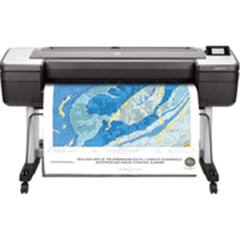 HP Designjet T1700dr 44-in PostScript Printer - Thermal inkjet - 2400 x 1200 DPI - HP-GL/2 - PDF 1.7 - PostScript 3 - TIFF - URF
