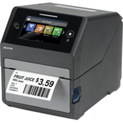 SATO CT4-LX - Direct thermal / Thermal transfer - POS printer - 305 x 305 DPI - 6 ips - 0.08 - 0.19 µm - 12.8 cm