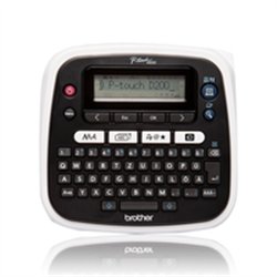 Brother PT-D200BWVP - TZe - Thermal transfer - 180 x 180 DPI - 20 mm/sec - AAA - Grey - White