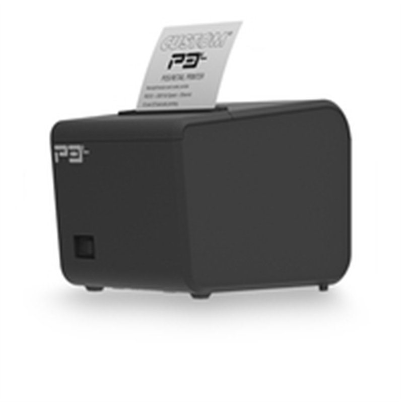 Custom P3L PAP REDUCT ETH USB 232 BLACK WW (Includes kit of paper guides) - POS printer - Thermal Transfer Custom P3L PAP REDUCT ETH USB 232 BLACK WW (Includes kit of paper guides) - POS printer - Thermal Transfer