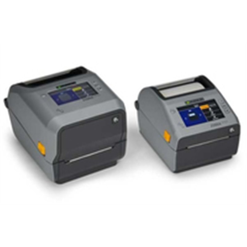 Zebra ZD621 - Thermal transfer - 203 x 203 DPI - 203 mm/sec - Wired & Wireless - Grey