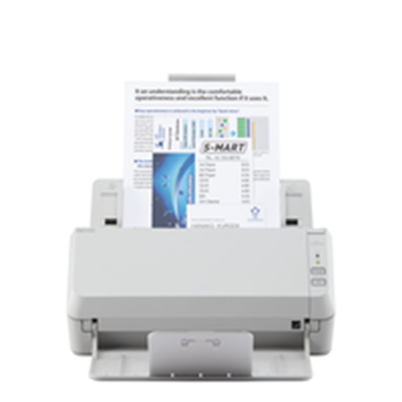 Fujitsu SP-1125 - 216 x 3048 mm - 600 x 600 DPI - 24 bit - 25 ppm - 25 ppm - 50 ipm