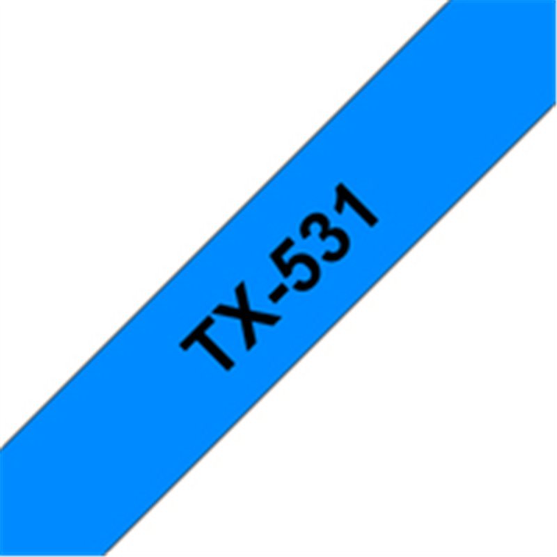 Brother TX-531 - Black on blue - TX - China - 1.2 cm - 15.4 m - 23 mm