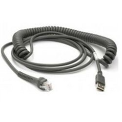 Datalogic 5m USB2.0 A - Black - USB A - 5 m