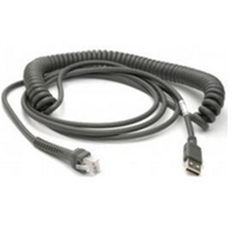 Datalogic 5m USB2.0 A - Black - USB A - 5 m