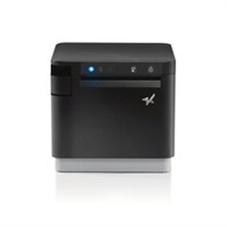 Star Micronics mC-Print3 - Thermal - 3in - Cutter - Ethernet (LAN) - USB - CloudPRNT - Black - EU & UK - PS60C Power Supply incl