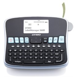 Dymo LabelManager ™ 360D QWZ - QWERTZ - D1 - Thermal transfer - 180 x 180 DPI - 12 mm/sec - Wired