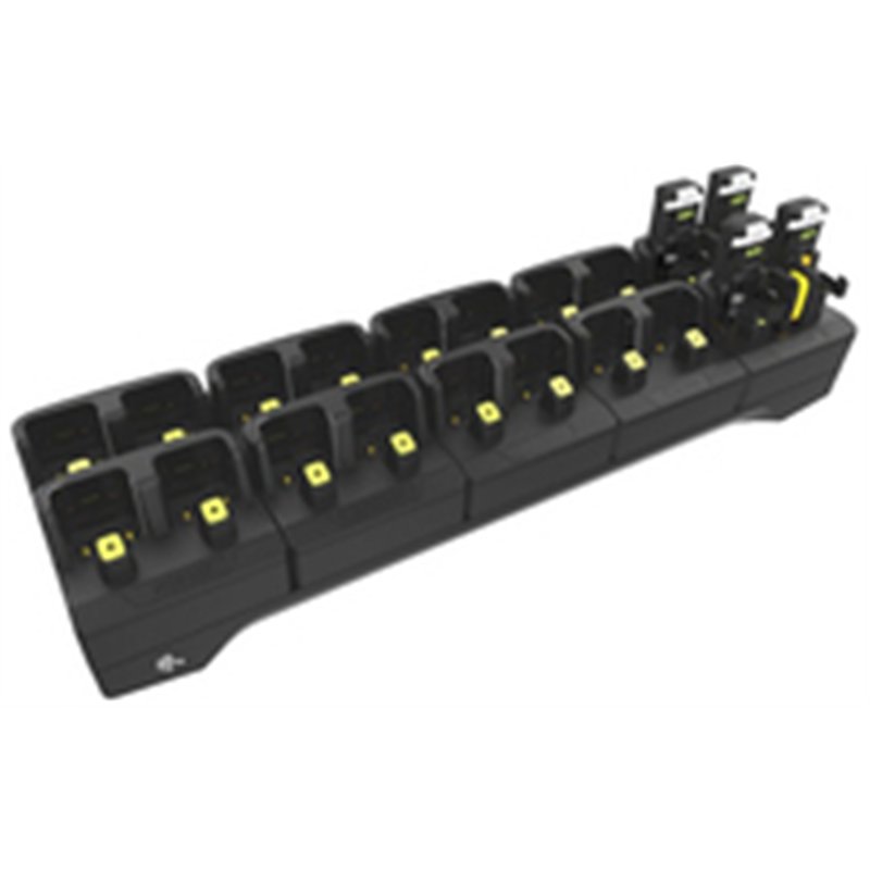 Zebra 20-slot ring wearable scanner charger allows charging of 20 RS6100 Requires Zebra 20-slot ring wearable scanner charger allows charging of 20 RS6100 Requires
