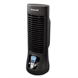 HONEYWELL HTF210BE - Household tower fan - Black - Floor - 46 dB - 33 m³/h - Buttons