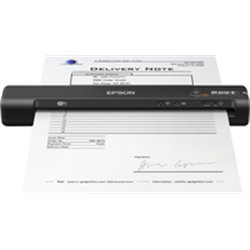 Epson WorkForce ES-60W - 600 x 600 DPI - 48 bit - 24 bit - 16 bit - 8 bit - 4 sec/page