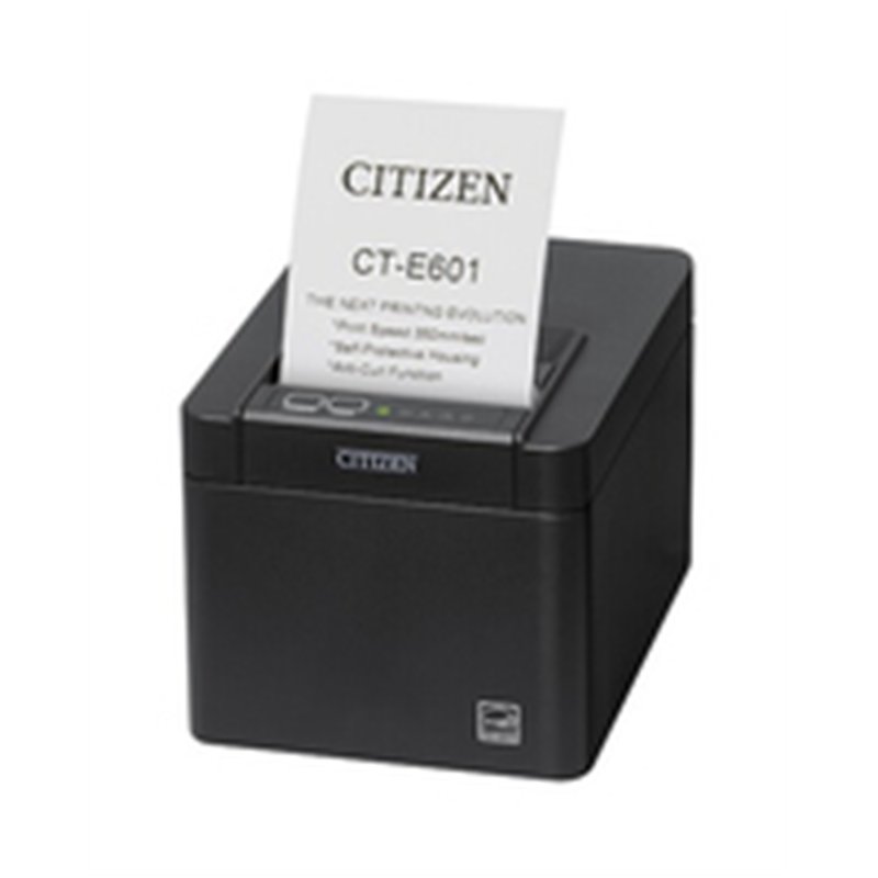 Citizen CT-E601 - Direct thermal - POS printer - 203 x 203 DPI - 350 lps - 1.5 x 3 mm - Katakana,PC437,PC850,PC858,PC860,PC863,T