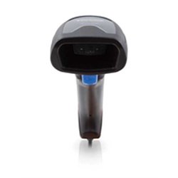 Datalogic QuickScan 2500 - Handheld bar code reader - 1D/2D - Laser - Wired - Keyboard wedge - RS-232 - USB - Black