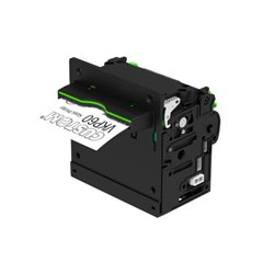 Custom VKP60 Paper Mouth - Kioskeinbaudrucker mit Papiermundstück, thermodirekt, 203dpi, USB+ RS232 - Printer - 203 dpi