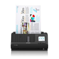 Epson ES-C380W - 215.9 x 5588 mm - 600 x 600 DPI - 30 bit - 24 bit - 8 bit - ADF + Sheet-fed scanner
