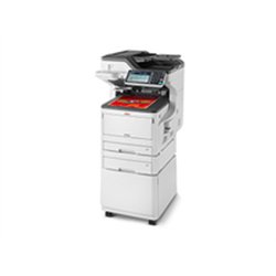 OKI MC883dnct - LED - Colour printing - 1200 x 1200 DPI - Colour copying - A3 - Black - White