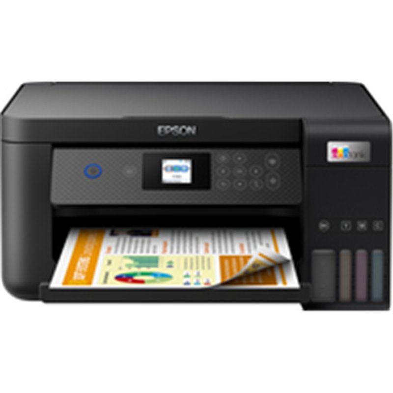 Epson EcoTank ET-2850 A4 Multifunction Wi-Fi Ink Tank Printer - Inkjet - Colour printing - 5760 x 1440 DPI - Colour copying - A4