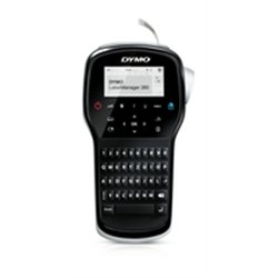 Dymo LabelManager ™ 280 QWERTZ Kitcase - QWERTZ - D1 - Thermal transfer - Lithium-Ion (Li-Ion) - Black - Silver