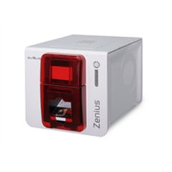 Evolis Zenius Expert - Thermal transfer - Wired & Wireless - Red