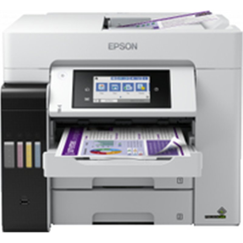 Epson EcoTank L6580 - Inkjet - Colour printing - 4800 x 22400 DPI - A4 - Direct printing - Black - White