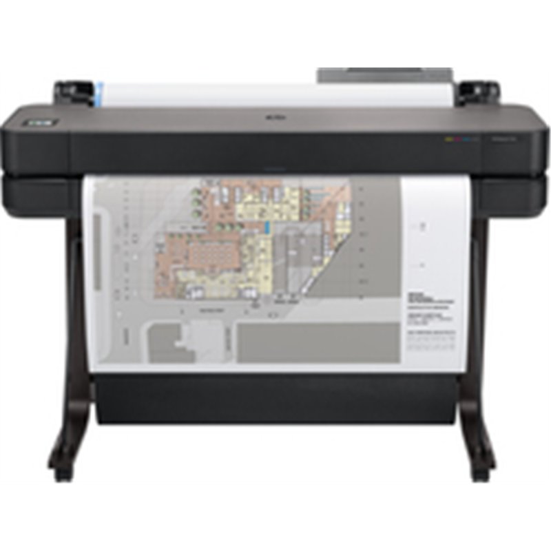HP Designjet T630 36-in Printer - Thermal inkjet - 2400 x 1200 DPI - CALS G4 - HP-GL/2 - HP-RTL - JPEG - URF - Black - Cyan - Ma