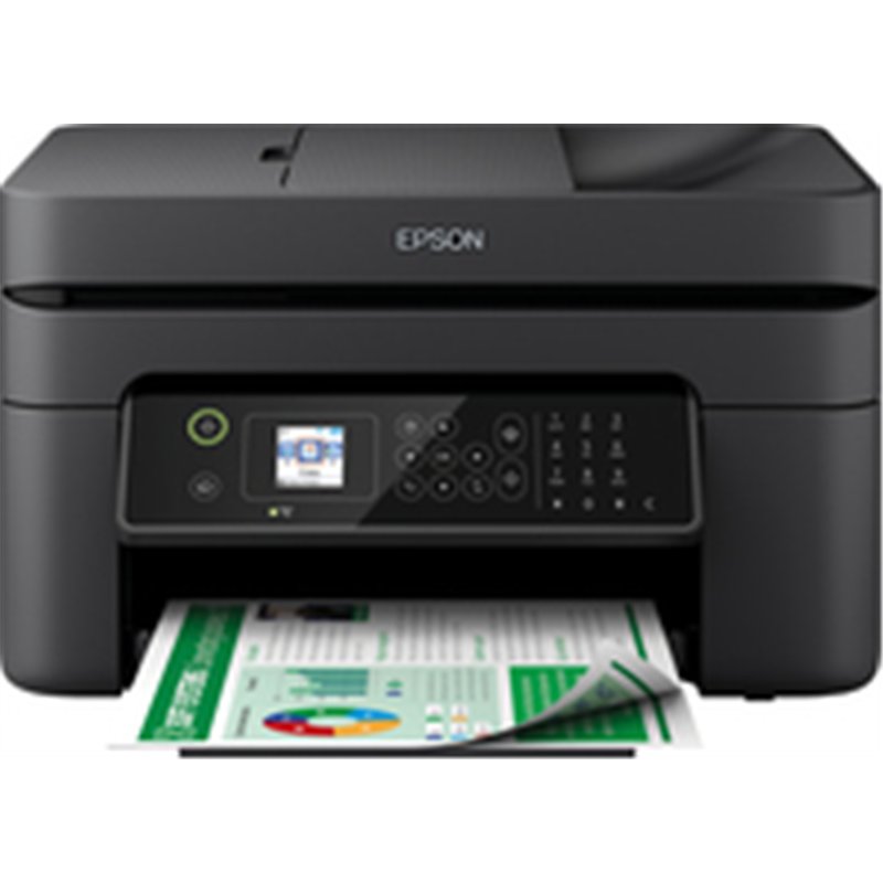 Epson WorkForce WF-2840DWF - Inkjet - Colour printing - 5760 x 1440 DPI - A4 - Direct printing - Black